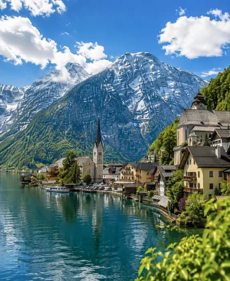 Hallstatt, Austria Scenery Jigsaw Puzzle